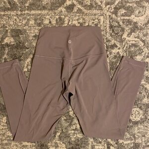 Lululemon Align Cropped Leggings in Lunar Rock